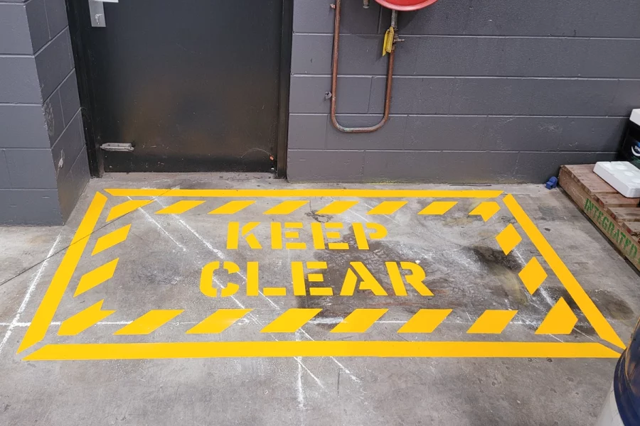 line-marking-safety-marking